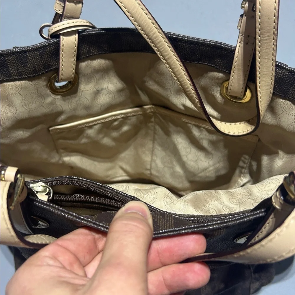 Michael Kors Monogram Purse Bag